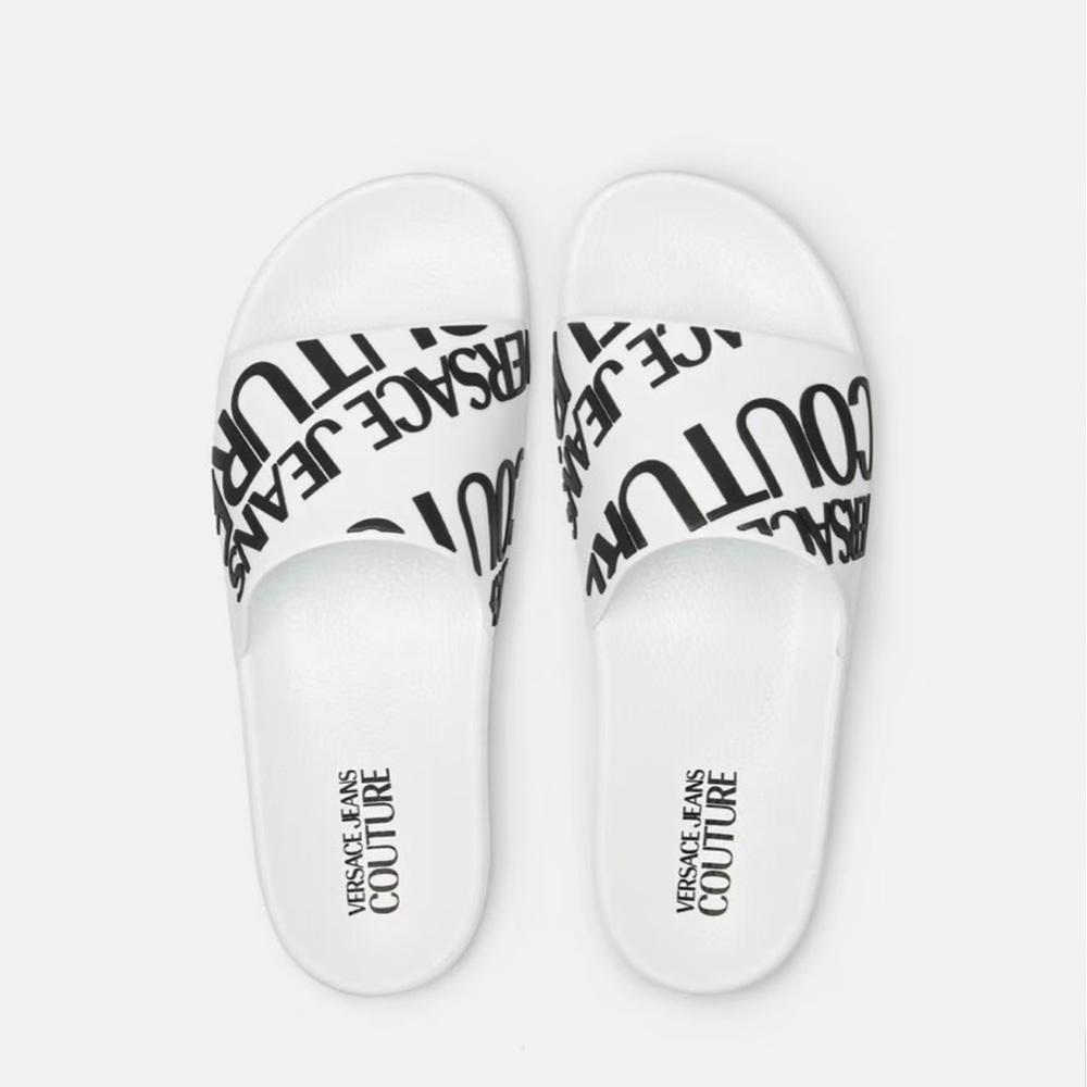 Versace Jeans Couture White Logo Men Size 40 US7